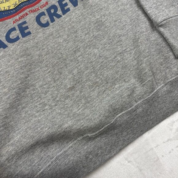 Vintage 1996 Atlanta Sweater Gray Size XL Race Crew Sweatshirt Crewneck Marathon - Picture 5 of 10